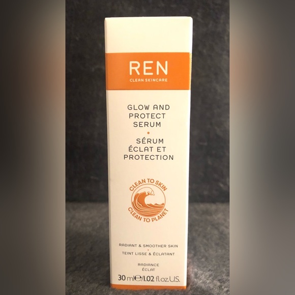 REN Clean Skincare Glow & Protect Serum. Gentle, Lightweight, Radiant, Boosting - Picture 4 of 4